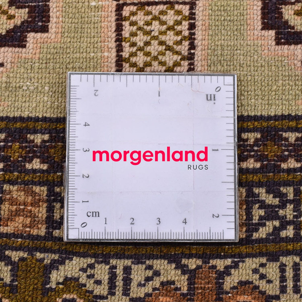 Turkaman tapijt - 213 x 146 cm - licht beige