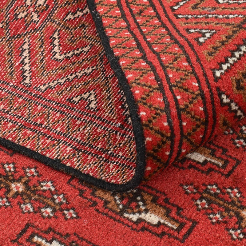 Turkaman tapijt - 186 x 125 cm - rood