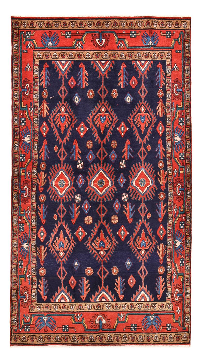 Perzisch Tapijt - Nomadisch - 250 x 142 cm - donkerblauw