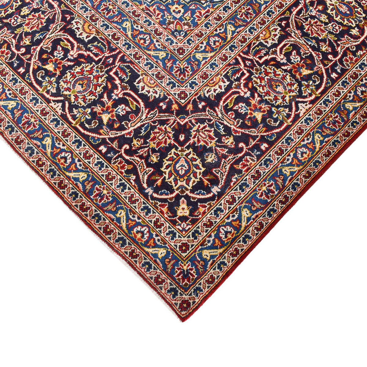 Perzisch tapijt - Keshan - 399 x 293 cm - rood