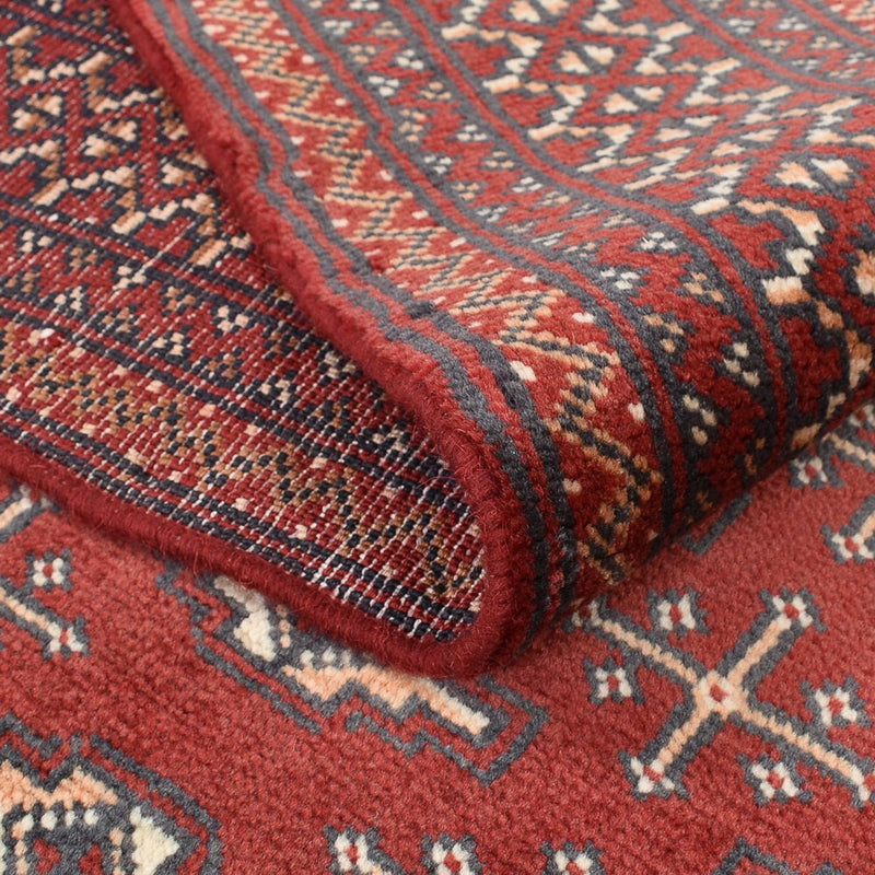 Turkaman tapijt - 190 x 130 cm - rood