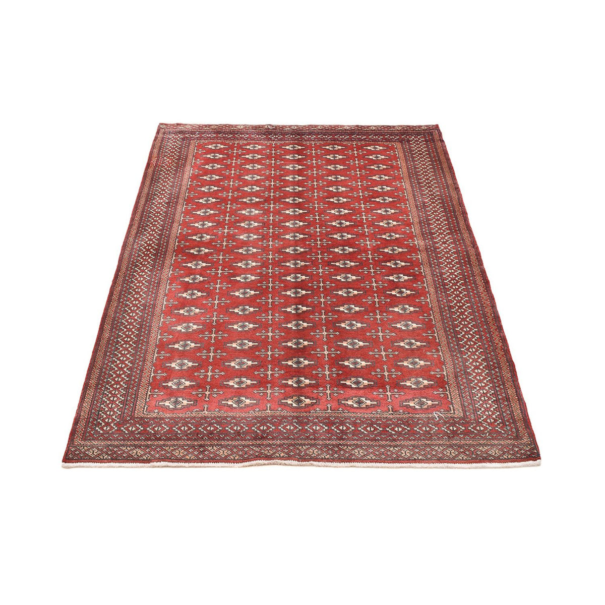 Turkaman tapijt - 190 x 130 cm - rood