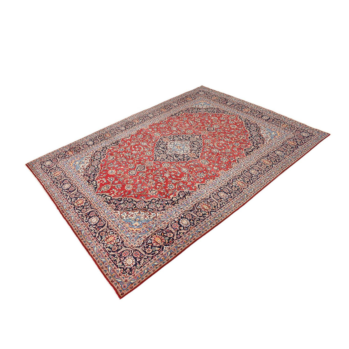 Perzisch tapijt - Keshan - 392 x 290 cm - rood