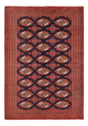 Turkaman tapijt - 190 x 129 cm - rood