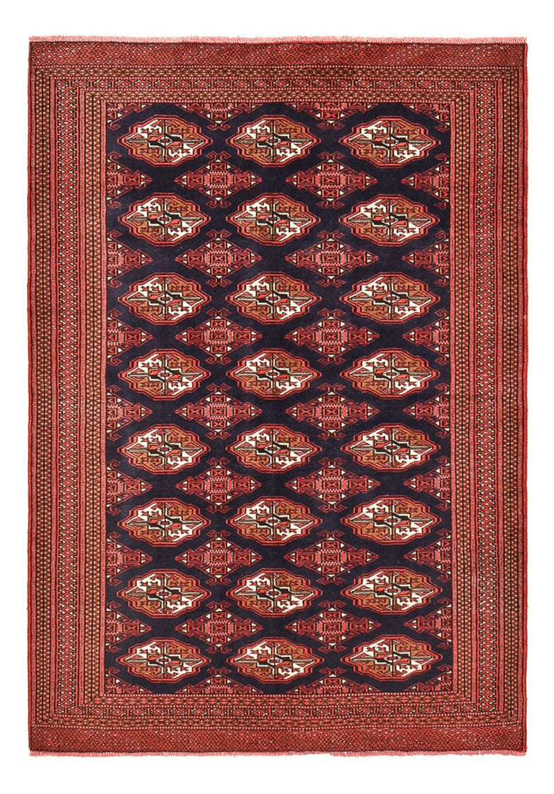 Turkaman tapijt - 190 x 129 cm - rood