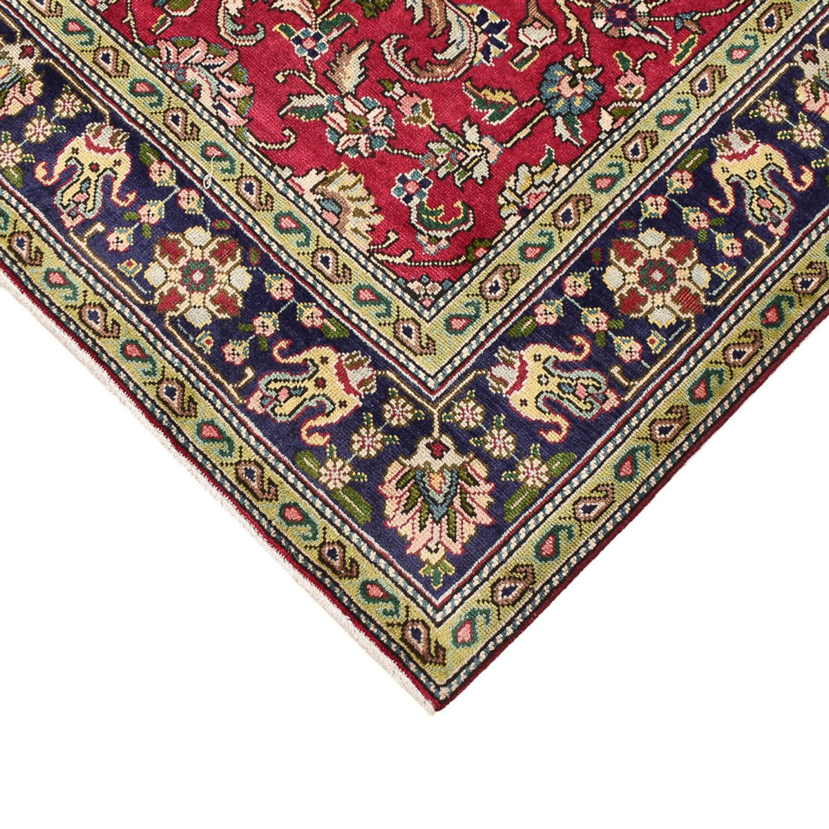Perzisch tapijt - Tabriz - 198 x 142 cm - rood