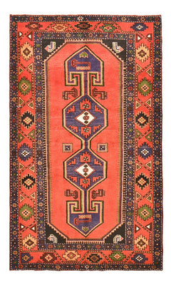 Perzisch tapijt - Bijar - 226 x 136 cm - oranje