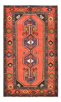 Perzisch tapijt - Bijar - 226 x 136 cm - oranje