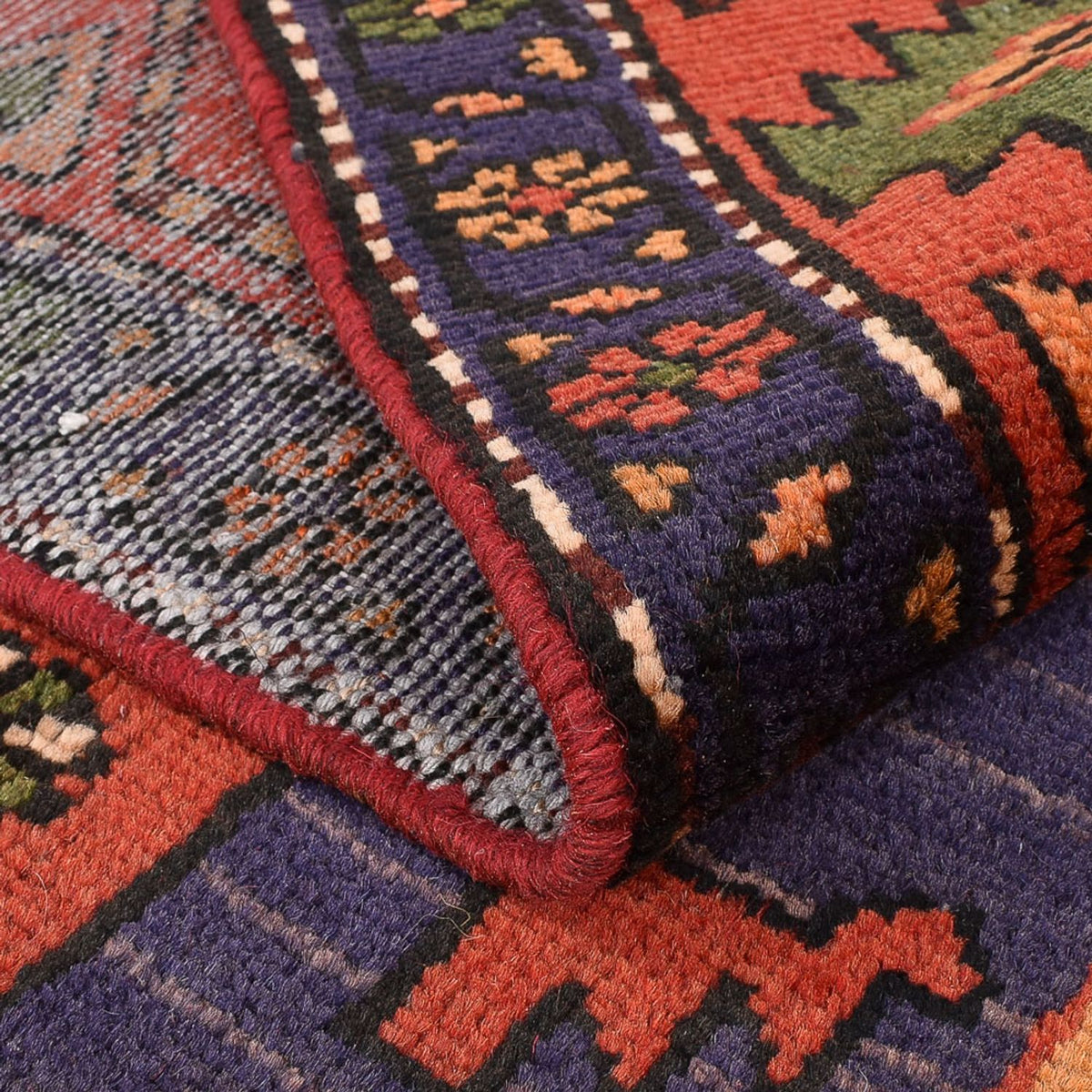 Perzisch tapijt - Bijar - 226 x 136 cm - oranje