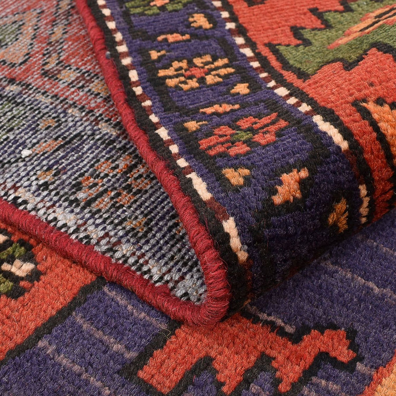 Perzisch tapijt - Bijar - 226 x 136 cm - oranje