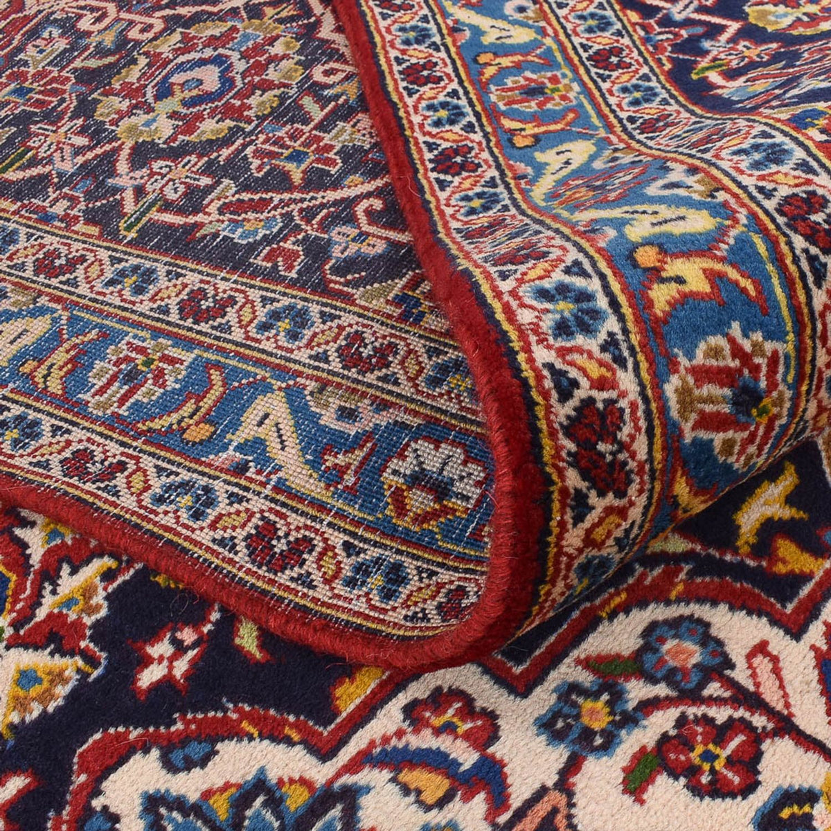 Perzisch tapijt - Keshan - 422 x 290 cm - rood