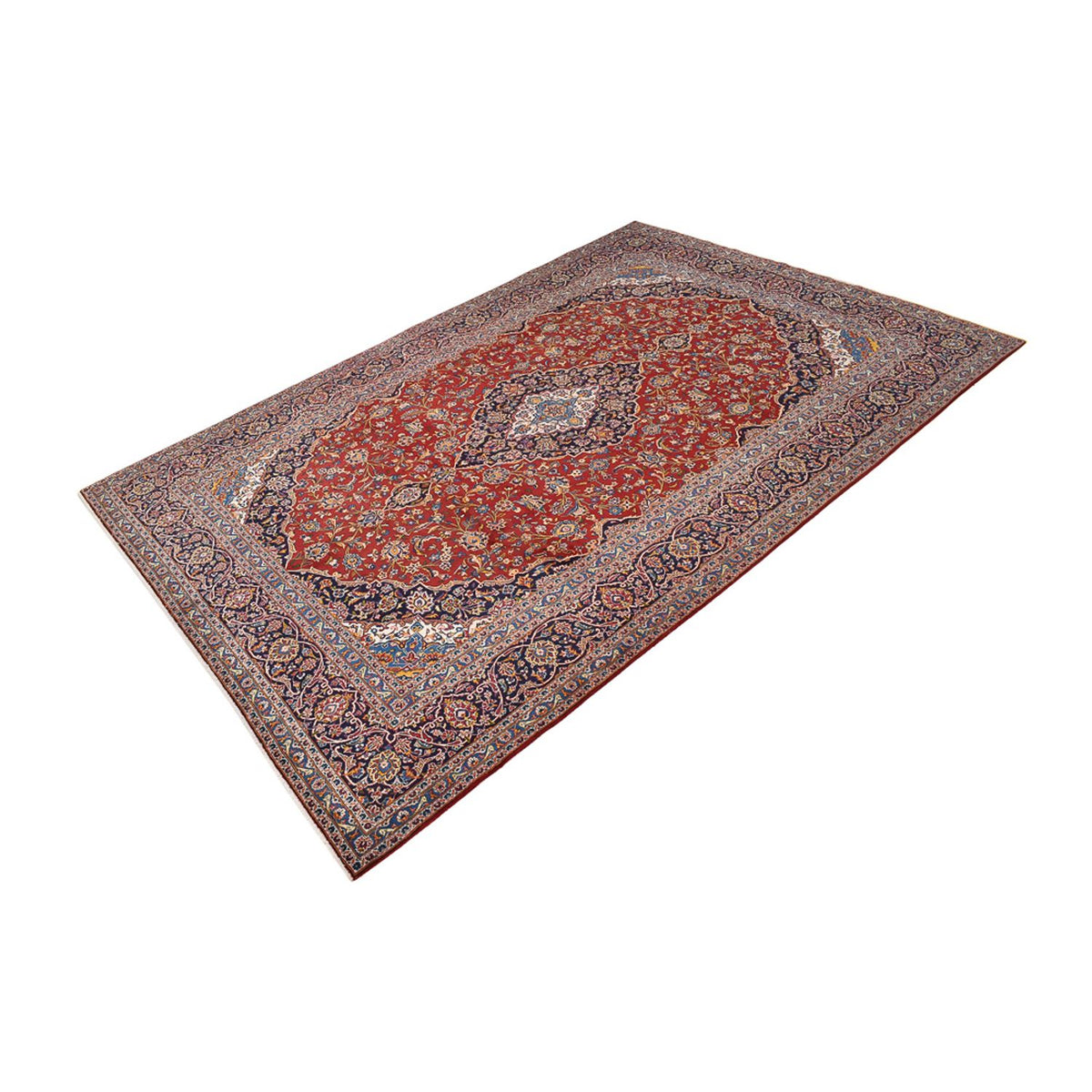 Perzisch tapijt - Keshan - 422 x 290 cm - rood