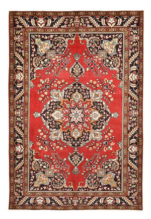 Perzisch tapijt - Tabriz - 297 x 198 cm - rood