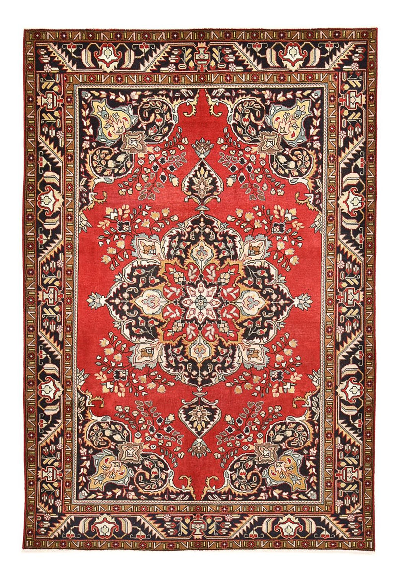 Perzisch tapijt - Tabriz - 297 x 198 cm - rood