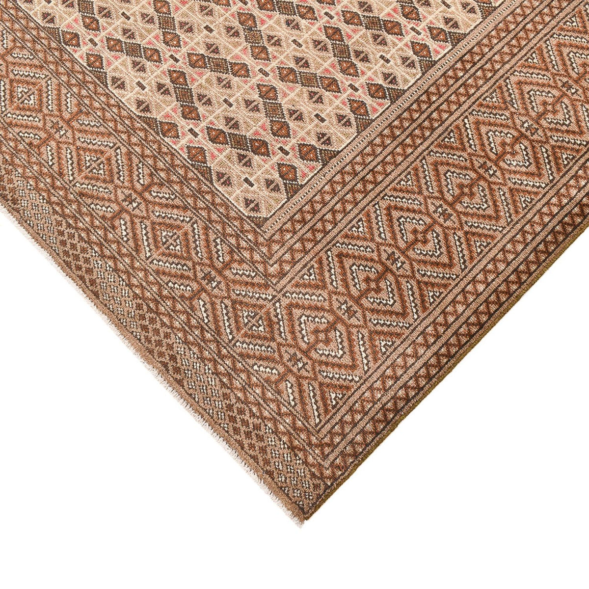 Turkaman tapijt - 290 x 200 cm - beige