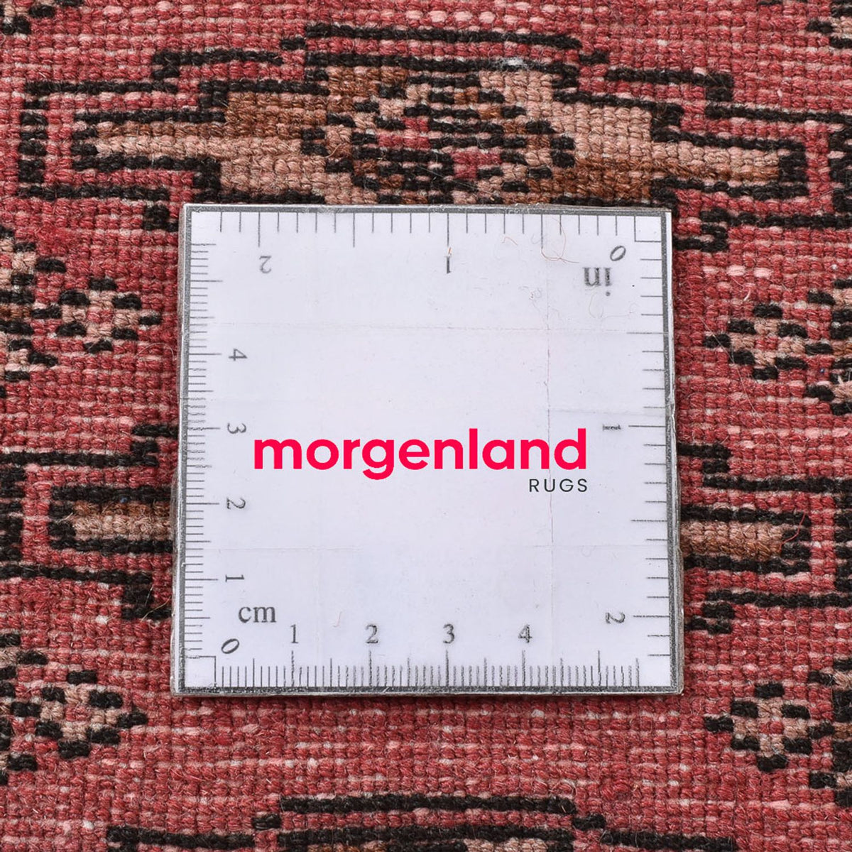 Turkaman tapijt - 128 x 90 cm - licht rood