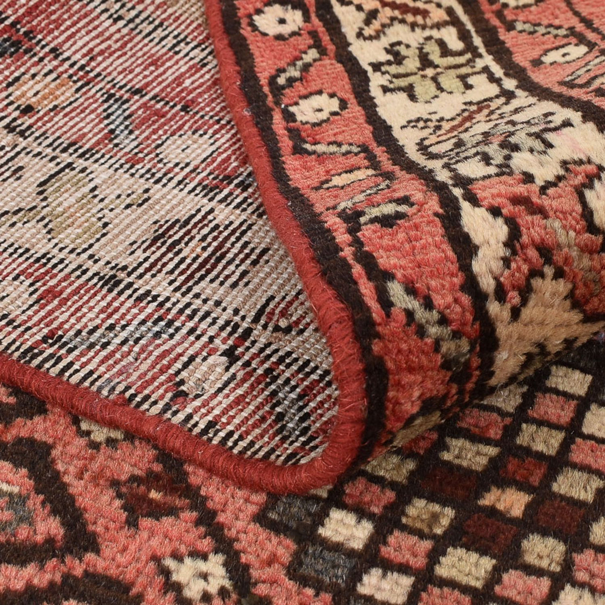 Loper Perzisch Tapijt - Nomadisch - 318 x 109 cm - terracotta