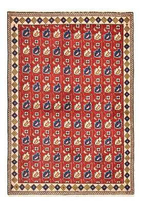 Perzisch tapijt - Tabriz - 140 x 96 cm - rood