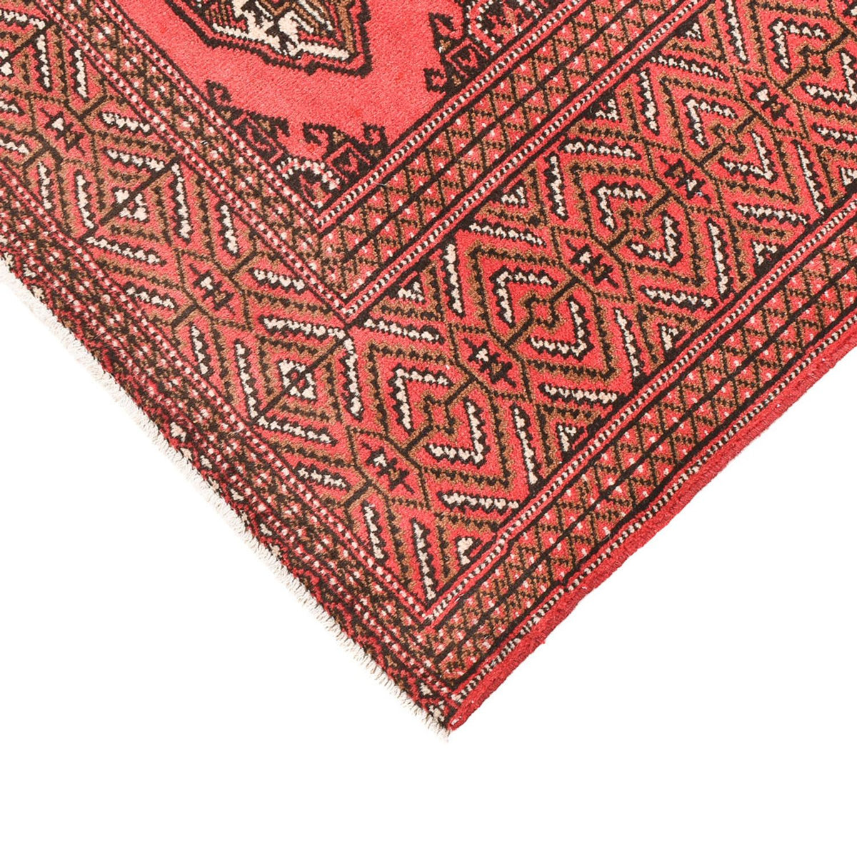 Turkaman tapijt - 144 x 98 cm - rood