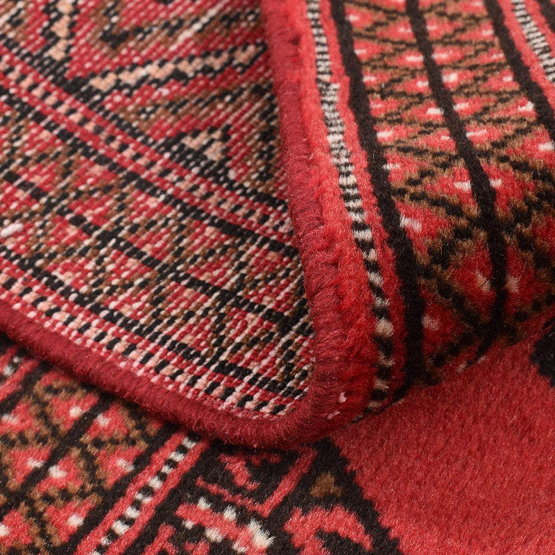 Turkaman tapijt - 144 x 98 cm - rood