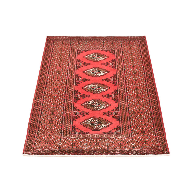 Turkaman tapijt - 144 x 98 cm - rood