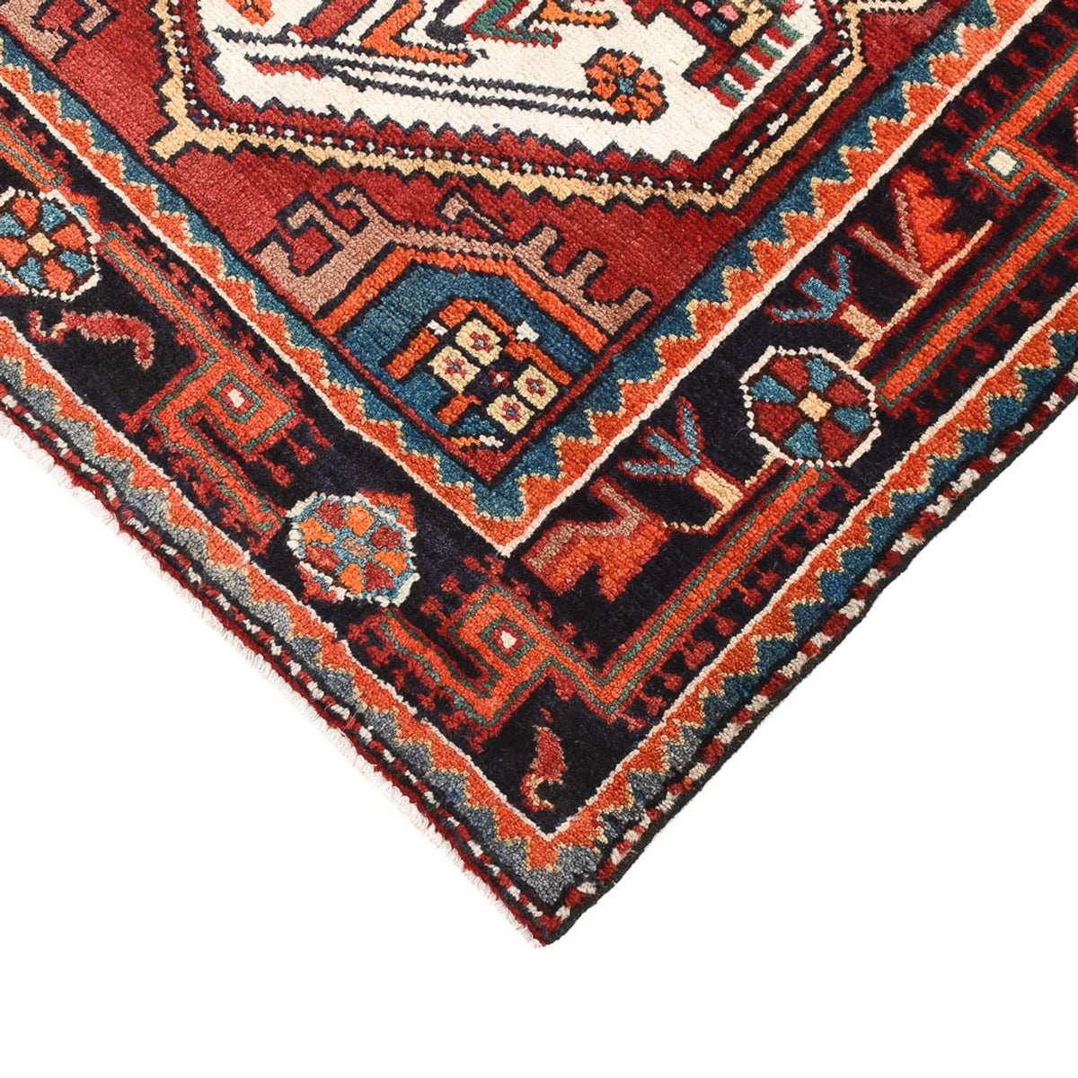 Perzisch Tapijt - Nomadisch - 142 x 93 cm - veelkleurig