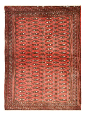 Turkaman tapijt - 140 x 104 cm - rood