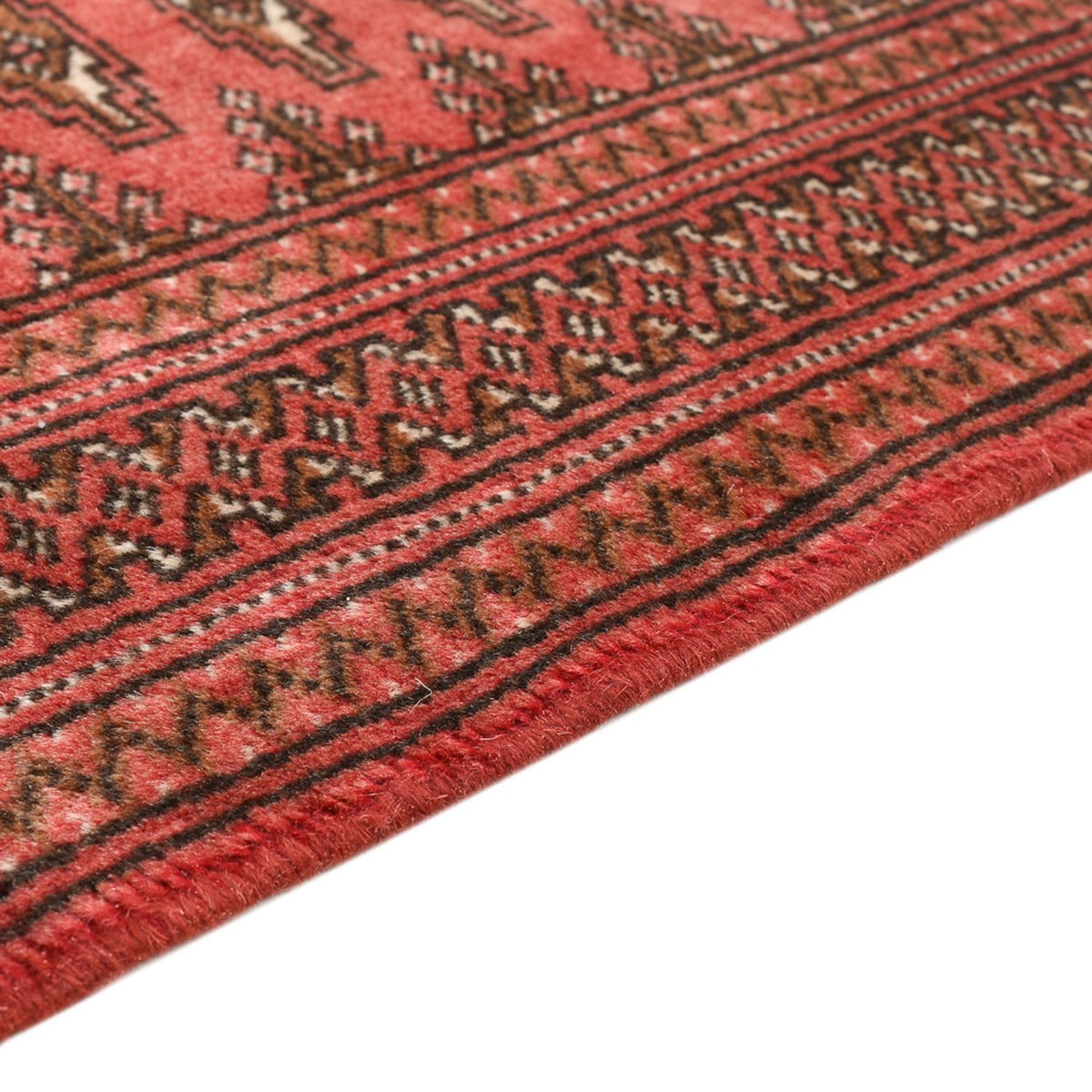Turkaman tapijt - 140 x 104 cm - rood