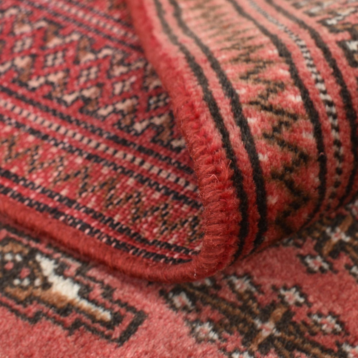 Turkaman tapijt - 140 x 104 cm - rood