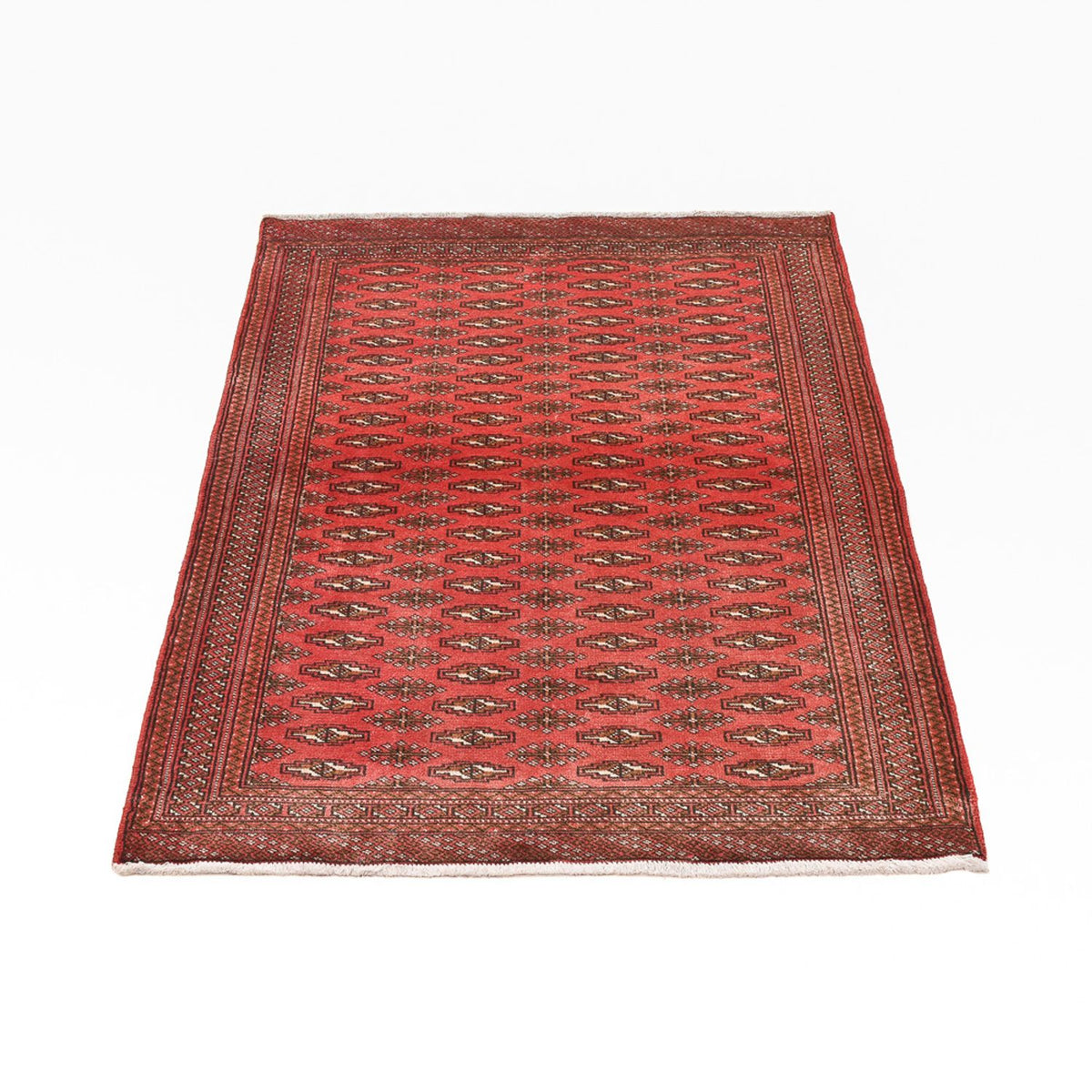 Turkaman tapijt - 140 x 104 cm - rood