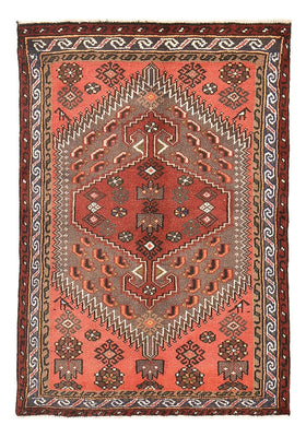 Perzisch tapijt - Bijar - 136 x 96 cm - licht rood
