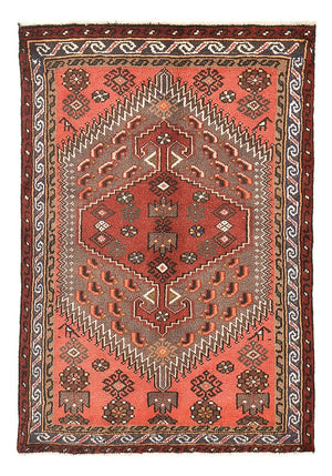 Perzisch tapijt - Bijar - 136 x 96 cm - licht rood