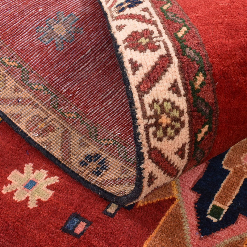 Loper Perzisch Tapijt - Nomadisch - 129 x 107 cm - rood