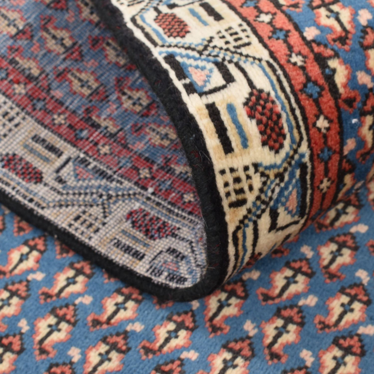 Perzisch tapijt - Mir - 145 x 94 cm - zee blauw