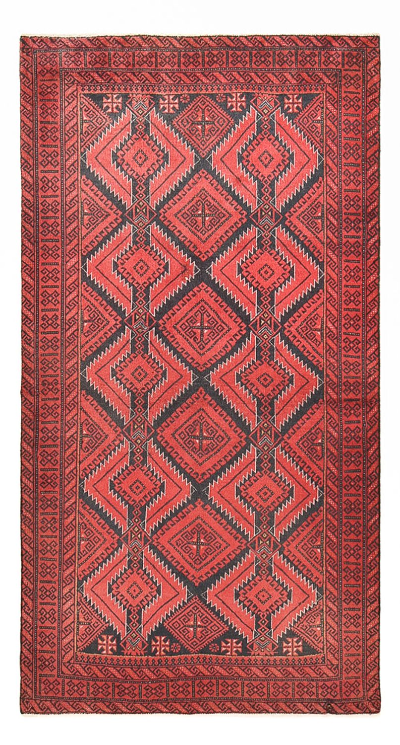 Loper Baluch tapijt - 188 x 100 cm - rood