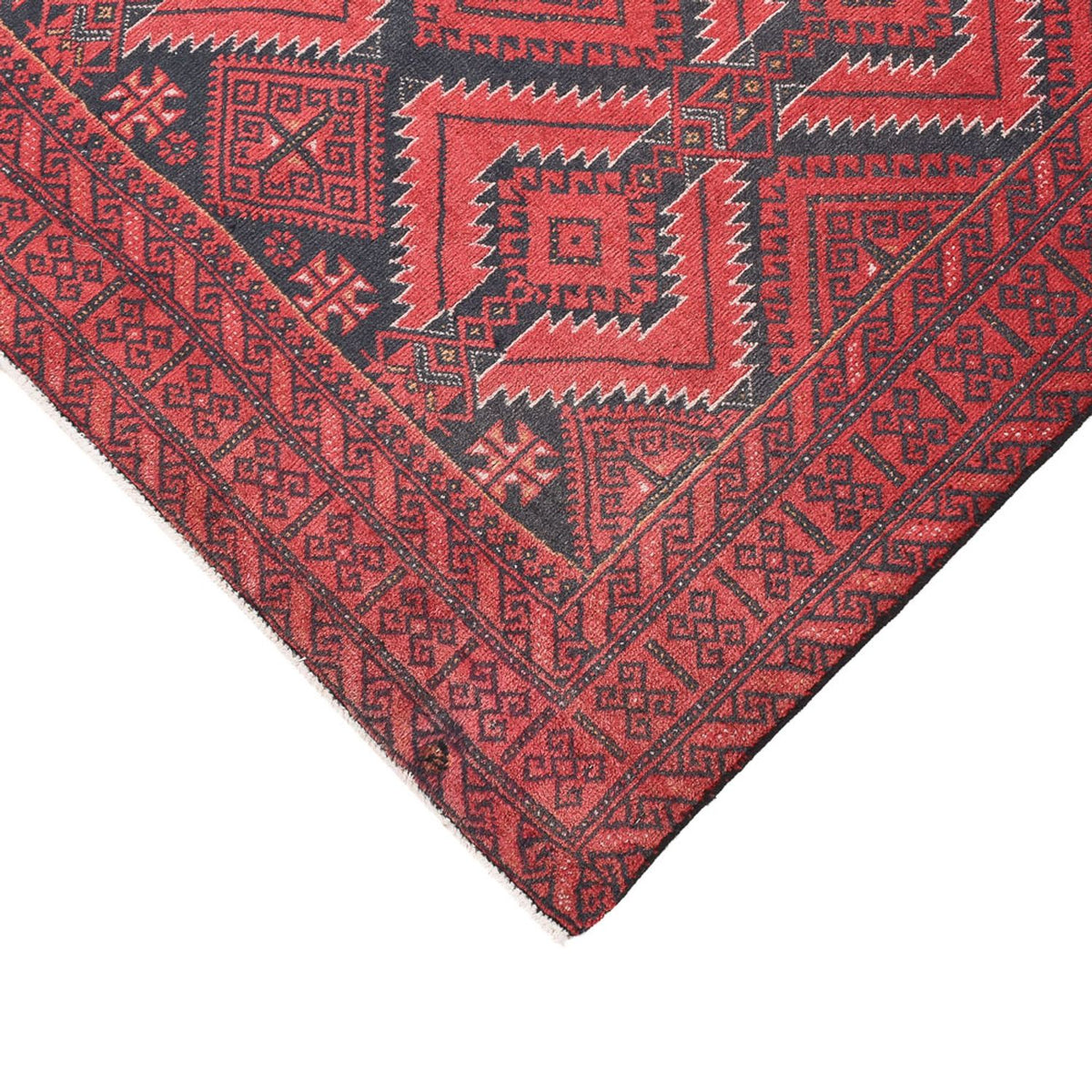Loper Baluch tapijt - 188 x 100 cm - rood