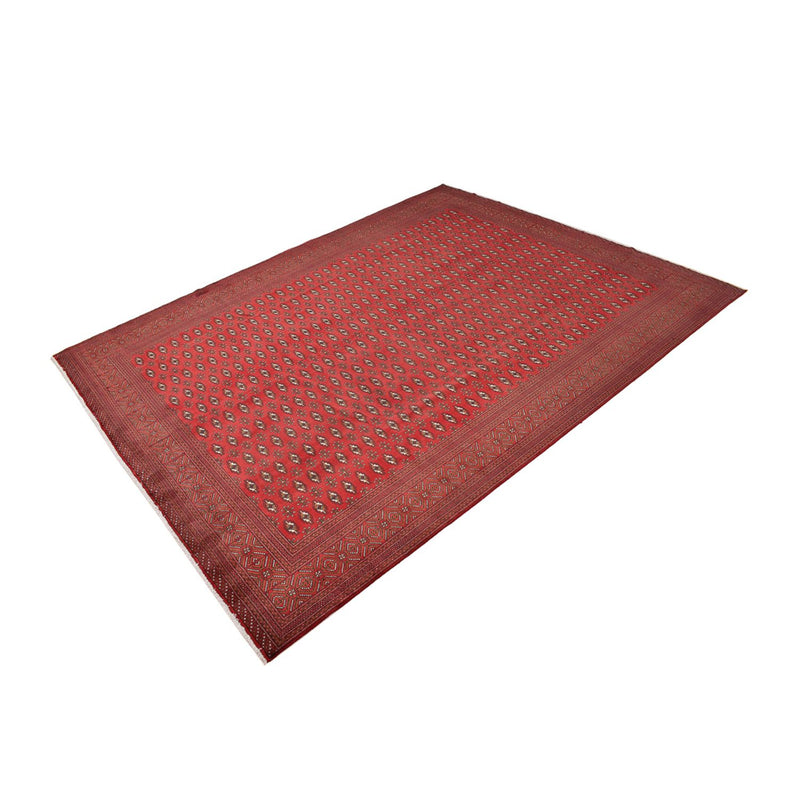 Turkaman tapijt - 385 x 304 cm - rood