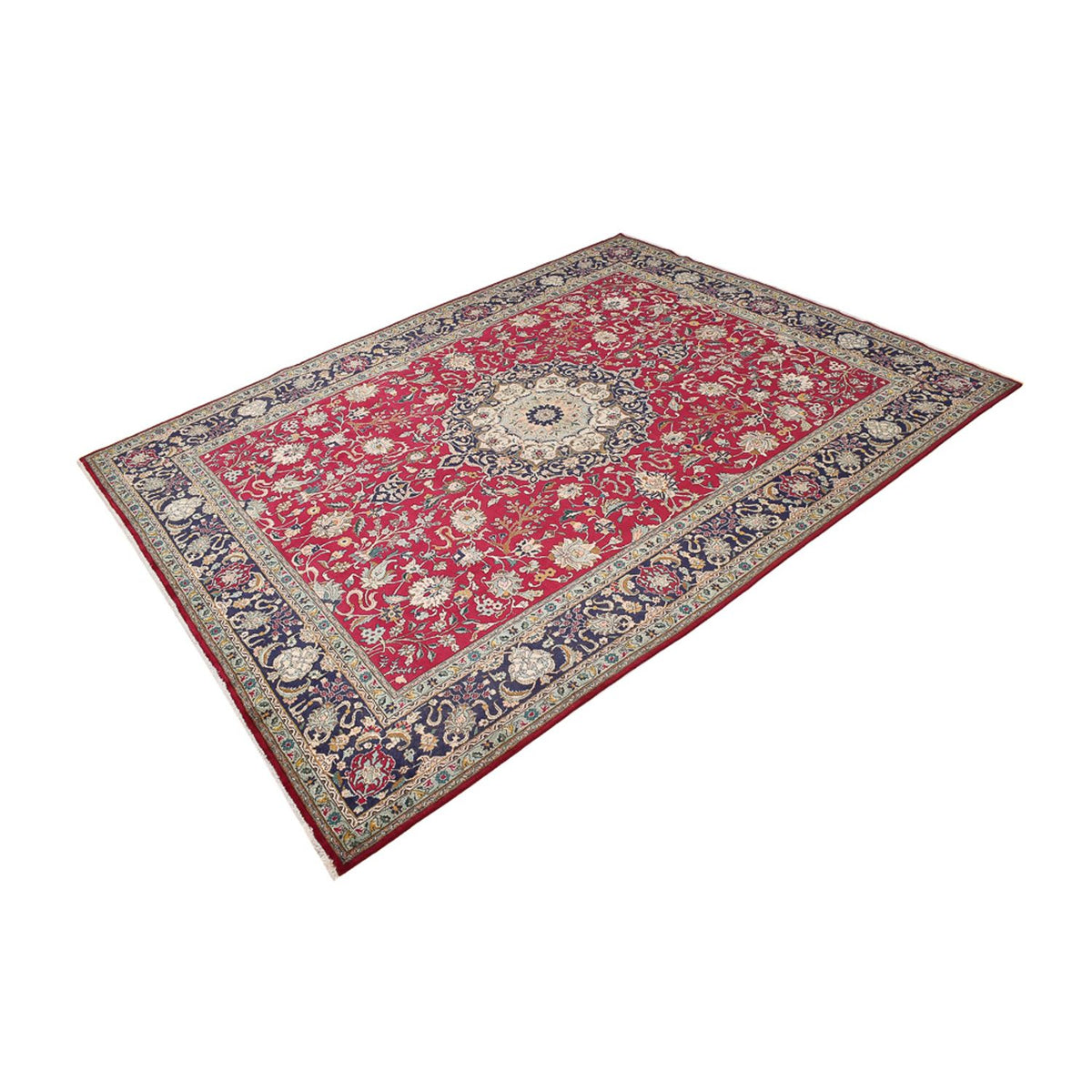 Perzisch tapijt - Tabriz - 386 x 301 cm - rood