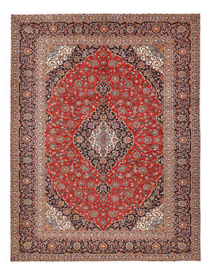 Perzisch tapijt - Keshan - 395 x 297 cm - rood
