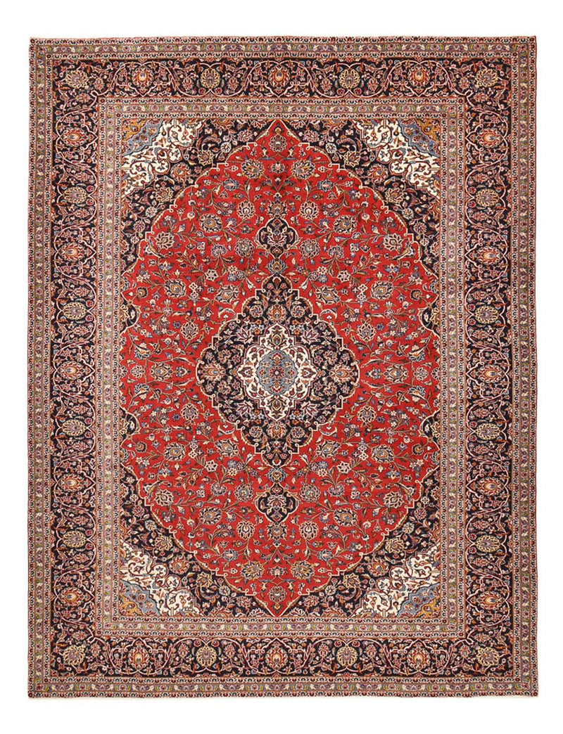 Perzisch tapijt - Keshan - 395 x 297 cm - rood
