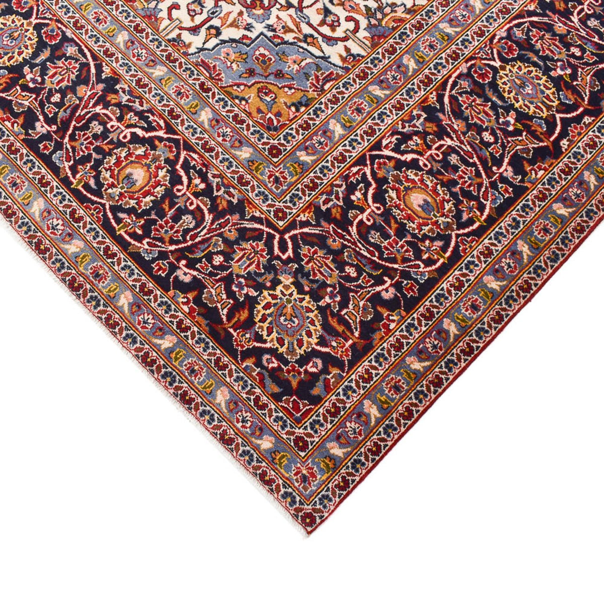 Perzisch tapijt - Keshan - 395 x 297 cm - rood