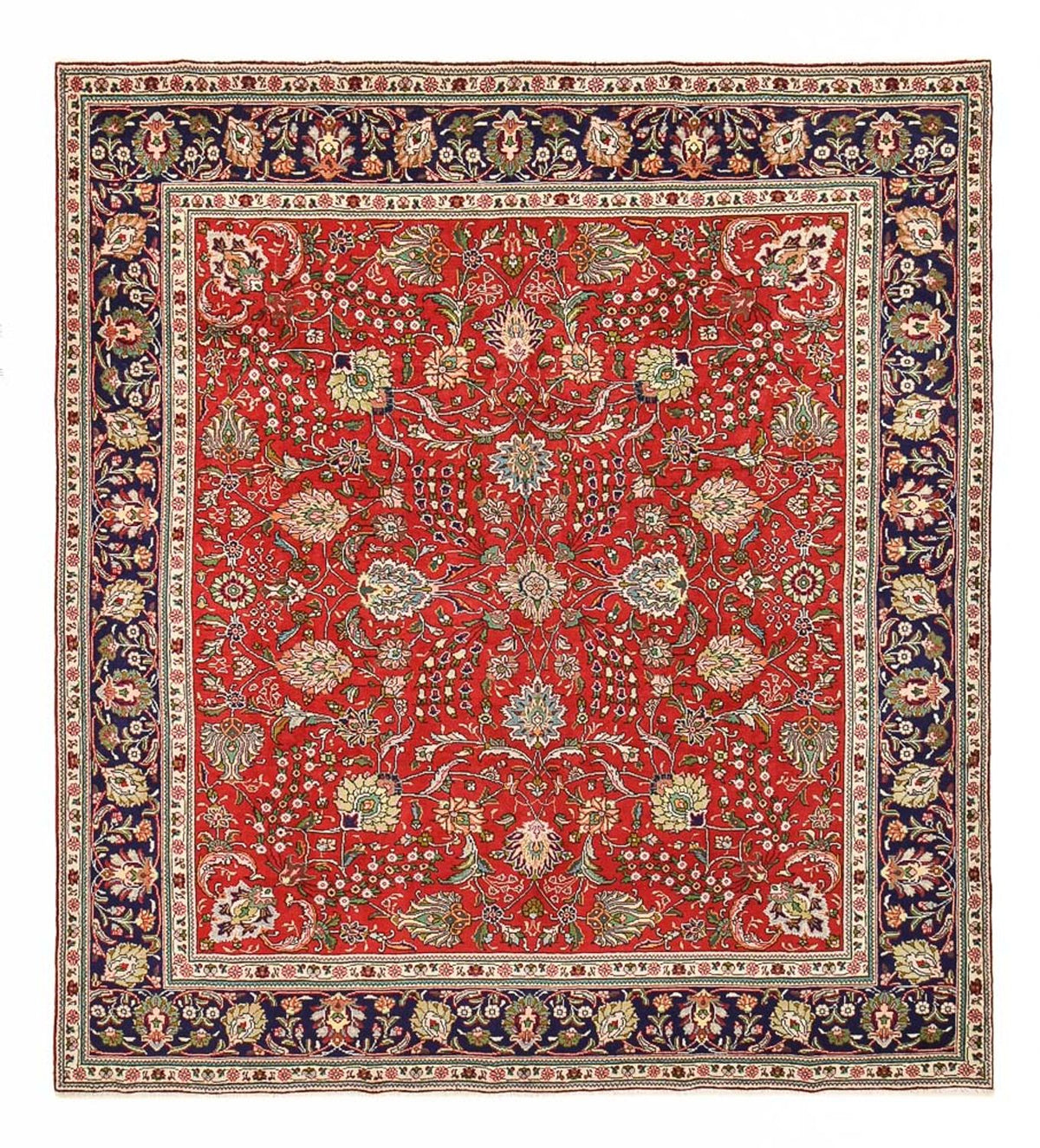 Perzisch tapijt - Tabriz - 328 x 291 cm - rood