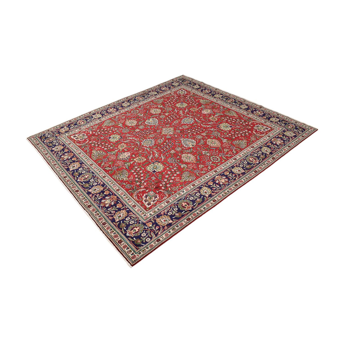 Perzisch tapijt - Tabriz - 328 x 291 cm - rood