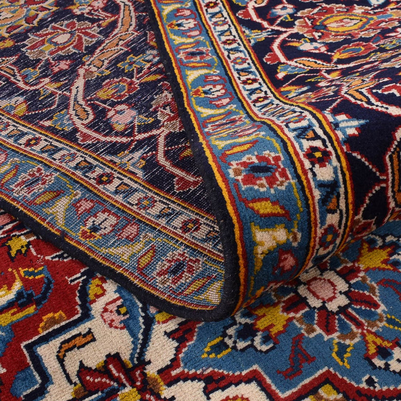 Perzisch tapijt - Keshan - 381 x 292 cm - donkerblauw