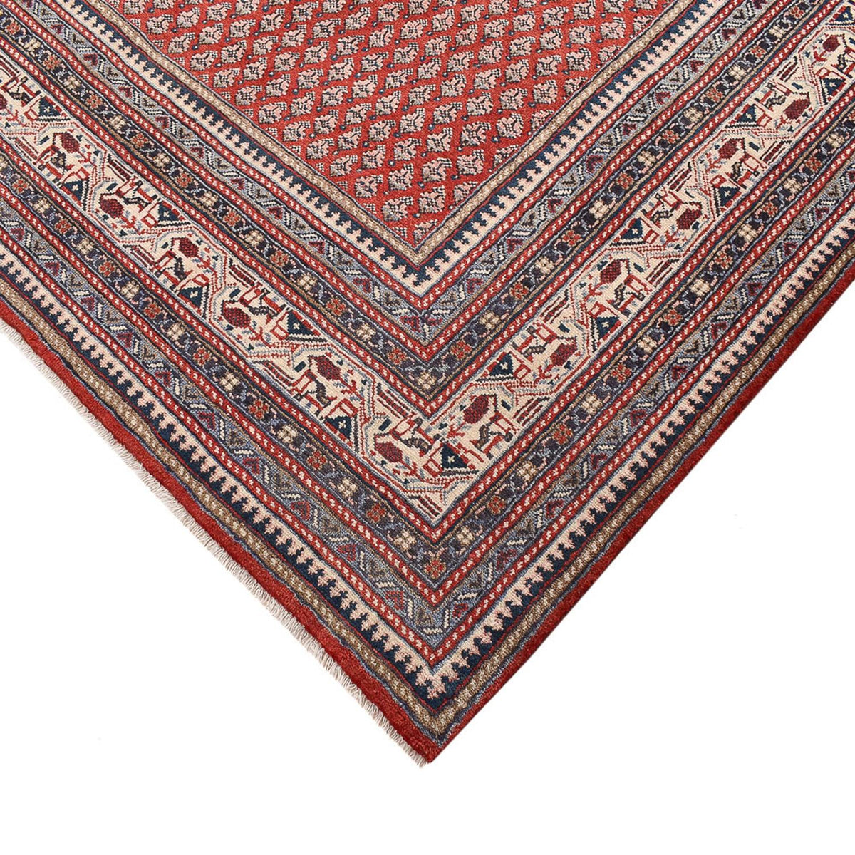 Perzisch tapijt - Keshan - 342 x 240 cm - rood
