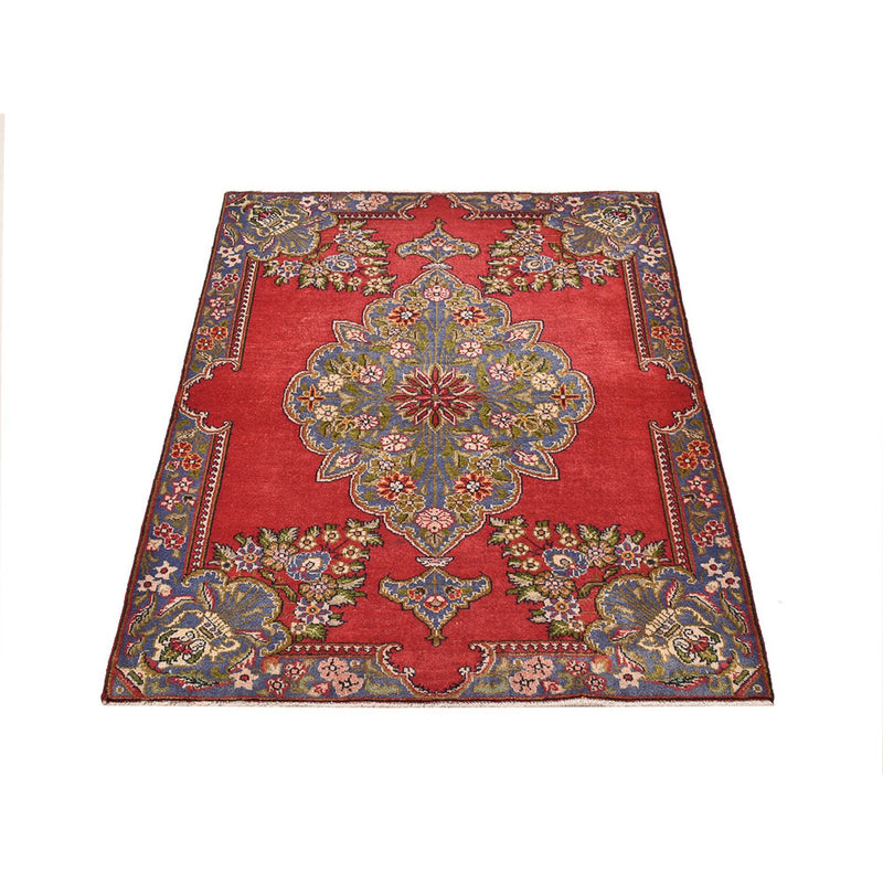 Perzisch tapijt - Tabriz - 142 x 100 cm - rood