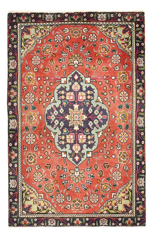 Perzisch tapijt - Tabriz - 139 x 90 cm - licht rood