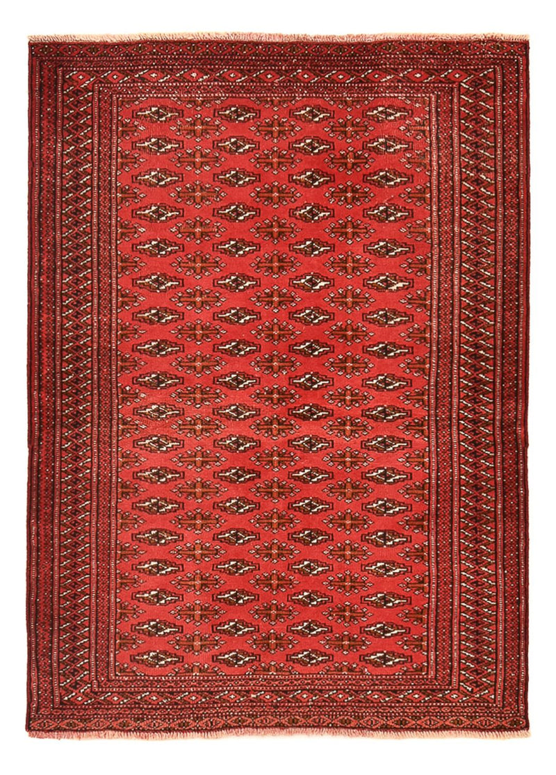 Turkaman tapijt - 138 x 98 cm - rood