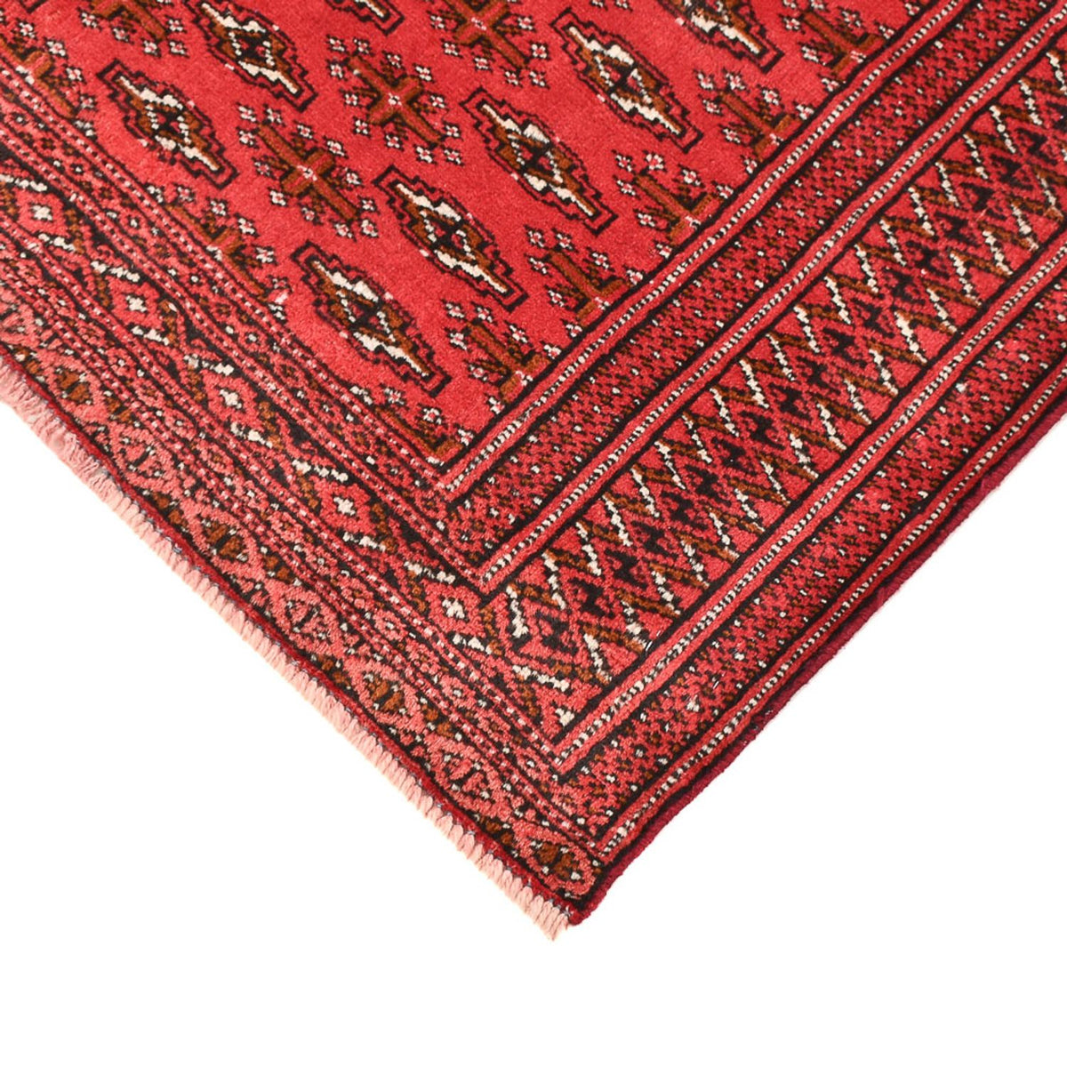Turkaman tapijt - 138 x 98 cm - rood