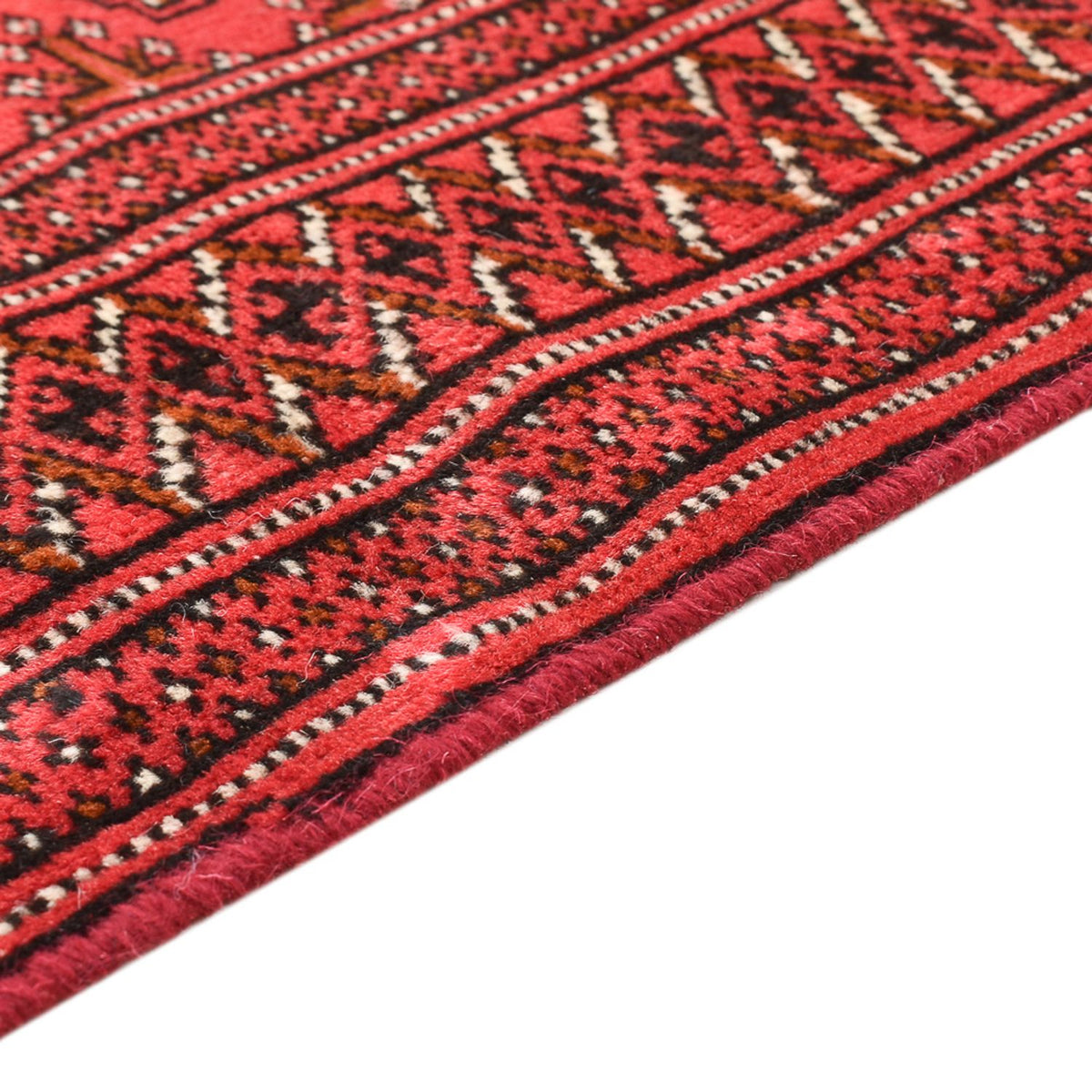 Turkaman tapijt - 138 x 98 cm - rood
